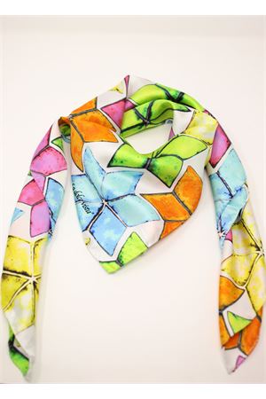 foulard in 100% seta con stelle La Dolce vista | FLUOSTARFLUOSTAR